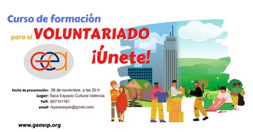 Curso FORMACION PARA EL VOLUNTARIADO