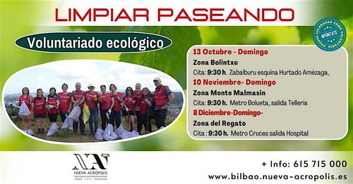 Voluntariado Ecológico: Limpiar Paseando