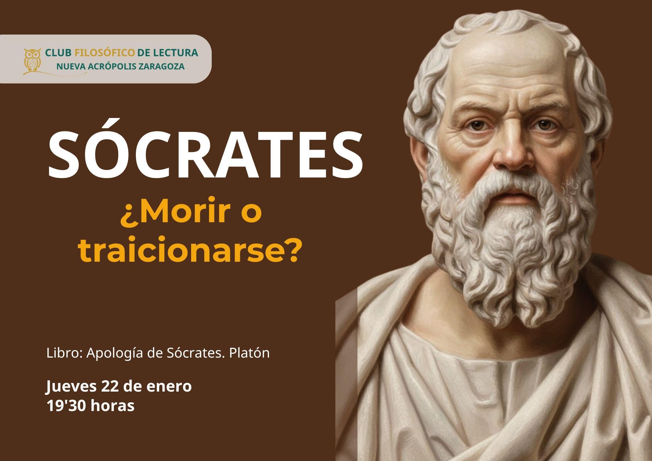 Sócrates: ¿morir o traicionarse