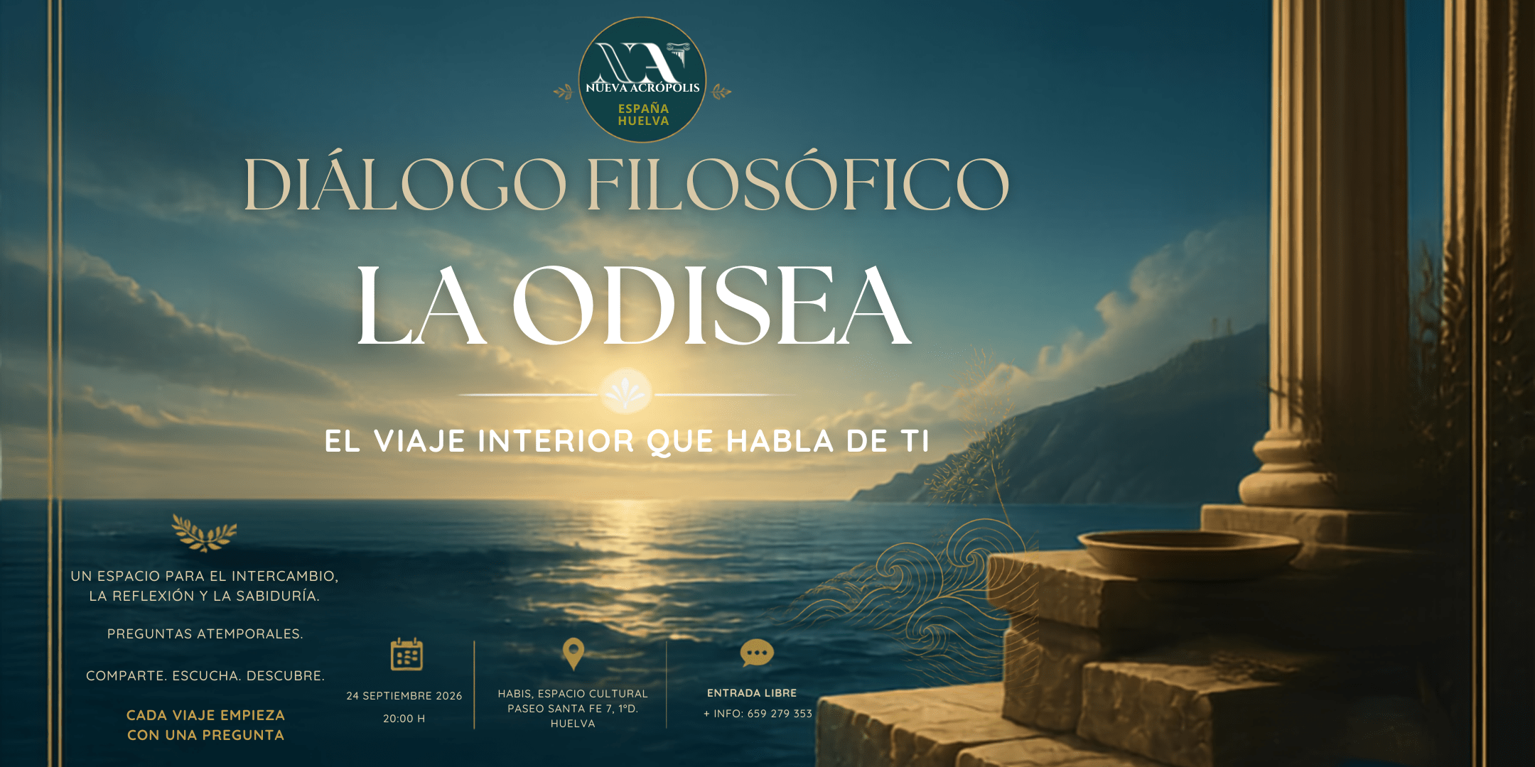 Diálogo filosófico: La Odisea, el viaje interior que habla de ti